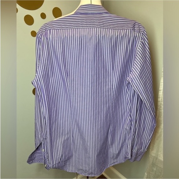 EUC Zara Striped Dress Shirt - Picture 4 of 7